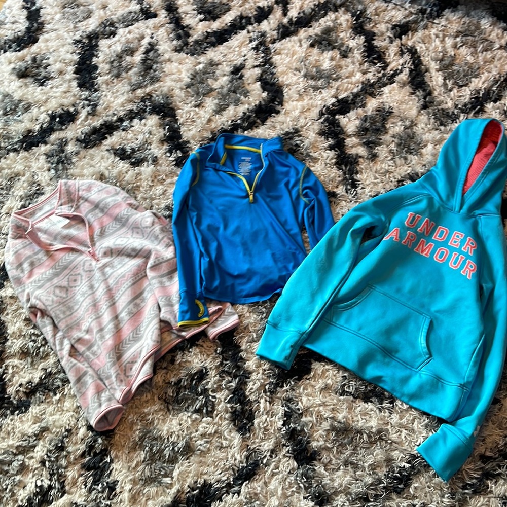 Sweatshirts and fleece size 10/12